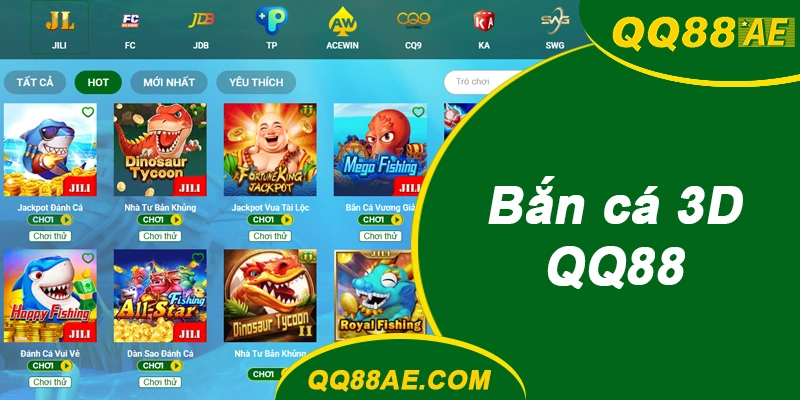 Top 10 Game Bắn Cá 3D QQ88 Cho Ngư Thủ Về Bờ 2026 7 Top 10 Game Bắn Cá 3D QQ88