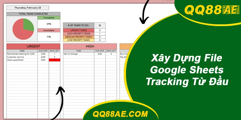 Data-Driven Betting: Dùng Google Sheets Theo Dõi Lãi Lỗ 5 File Google Sheets Tracking