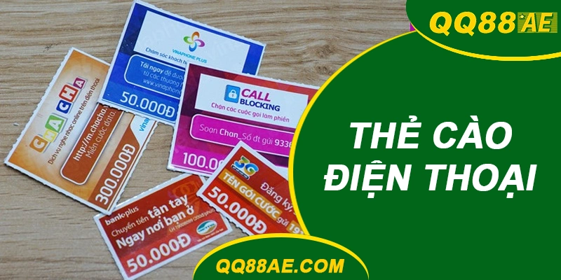 Top 5 Ví Điện Tử & Ngân Hàng Chơi Cá Cược Ẩn Danh 8 Thẻ cào điện thoại